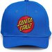 Santa Cruz Classic Dot Baseball Hat - Blue