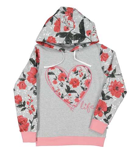 Kissed By Radicool Garden Heart Life Hood