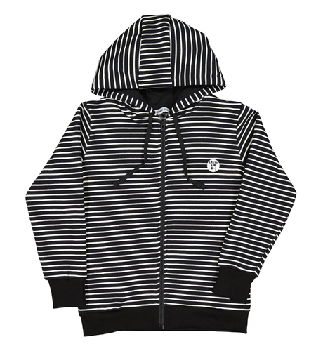 Radicool Tribe Stripe Zip Hood