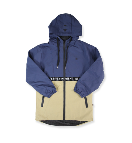 Hello Stranger Better Days Jacket - Navy/Dijon