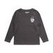 Munster Palmbones Ls Tee - Soft Black