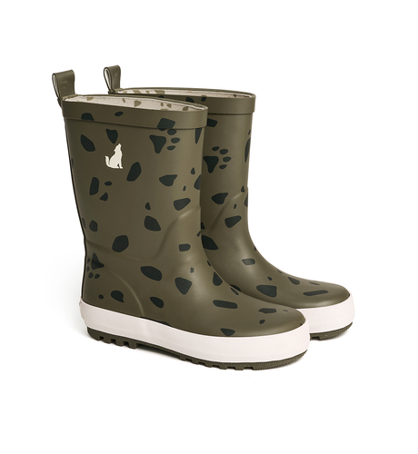 Crywolf Rain Boots - Khaki Stones