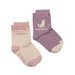 Crywolf Sock 2Pk - Lilac/Blush