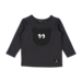 Rock Your Baby Bertie Bear Charcoal LS T-Shirt