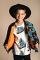 Rock Your Kid Hello Dino Zip Front Jacket