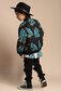 Rock Your Kid Hello Dino Zip Front Jacket