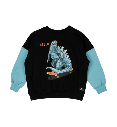 Rock Your Kid Godzilla Skate Sweatshirt