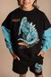 Rock Your Kid Godzilla Skate Sweatshirt