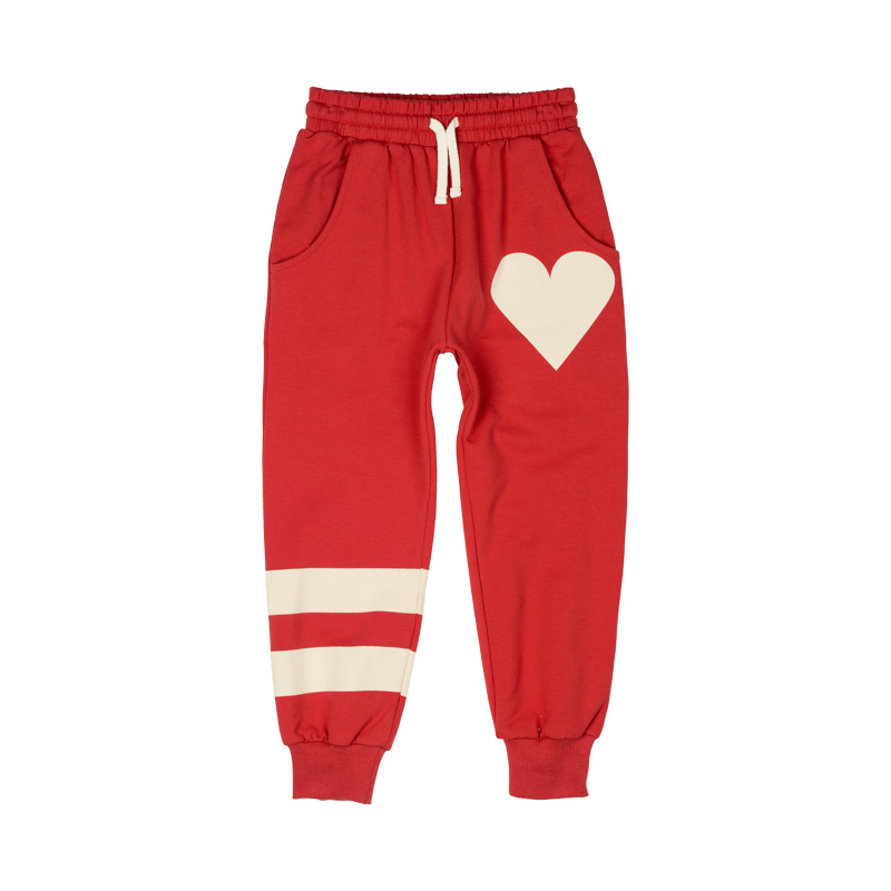 Rock Your Kid All Heart Track Pants - CLOTHING-GIRL-Girls Pants & Leggings  : Kids Clothing NZ : Shop Online : Kid Republic - W23 Rock Your Kid D1