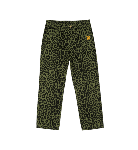 Rock Your Kid Green Leopard Pants