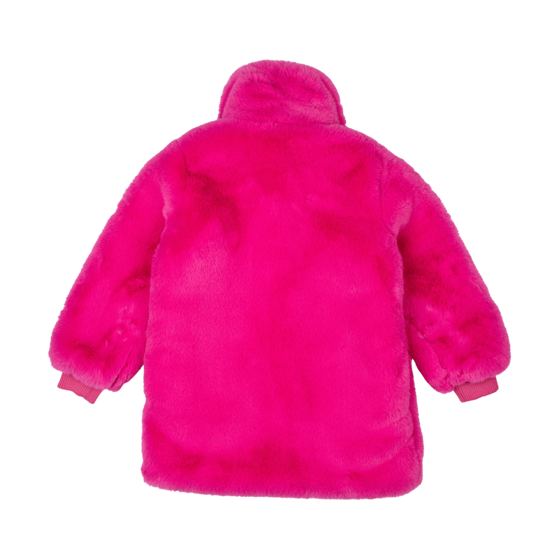 Rock Your Kid Zsa Zsa Pink Faux Fur Jacket SALE Girls Sale Kids Clothing NZ Shop Online Kid Republic W23 Rock Your Kid D1 SALE
