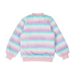 Rock Your Kid Pastel Stripe Faux Fur Jacket