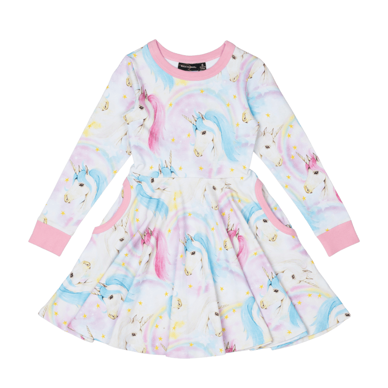 Rock Your Kid Fantasia LS Waisted Dress - CLOTHING-GIRL-Girls Dresses ...