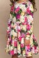 Rock Your Kid Flower Wall LS Waisted Dress