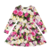 Rock Your Kid Flower Wall LS Waisted Dress