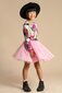 Rock Your Kid Flower Wall LS Circus Dress