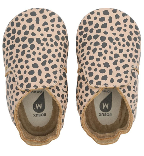 Bobux Soft Sole Dalmation Print - Rose