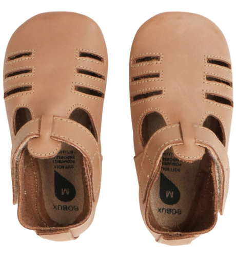 Bobux Soft Sole Chase Sandal - Toffee