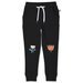 Minti Flower Patch Furry Trackies - Black