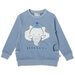 Minti Brr Elephant Furry Crew - Cornflower