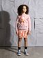 Minti Friendly Flower Furry Crew - Muted Pink