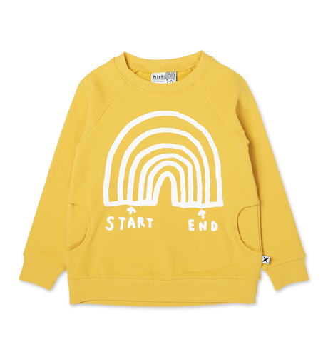 Minti Rainbow Diagram Furry Crew - Mustard