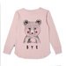 Minti Hello Bye Bunny Bear LS Tee - Ballet Stripe