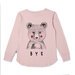 Minti Hello Bye Bunny Bear LS Tee - Ballet Stripe