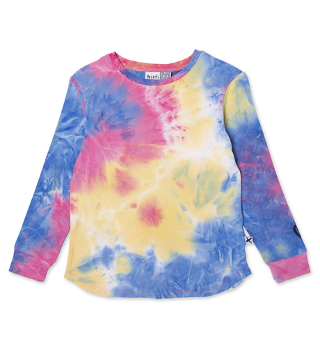 Minti Popsicle Tie Dye LS Tee - Multi