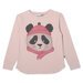 Minti Warm Panda LS Tee - Muted Pink