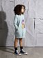 Minti Magical Friends Furry Dress - Muted Green