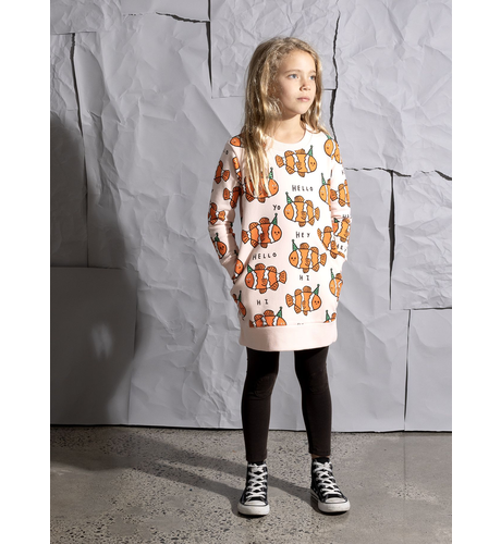 Minti Party Clownfish Furry Dress - Ballet