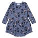 Minti Wandering Raccoon Dress - Midnight