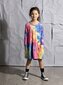 Minti Popsicle Tie Dye Dress - Multi