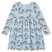 Minti Skating Unicorns Dress - Light Blue