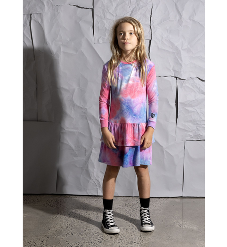 Minti Sundae Tie Dye Dress - Multi