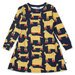 Minti Warm Dogs Dress - Midnight