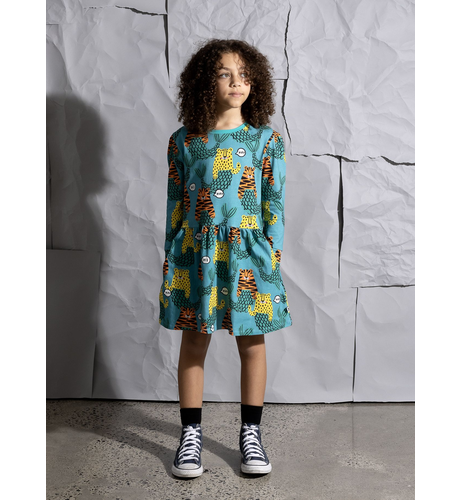 Minti Mer-Cats Dress - Teal