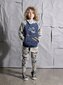 Minti Speedy Snowman Furry Trackies - Grey Marle