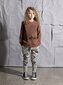 Minti Speedy Snowman Furry Trackies - Grey Marle