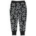 Minti Bones Furry Trackies - Black