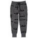 Minti Animal Surfers Furry Trackies - Dark Grey