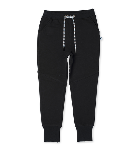 Minti Furry Epic Trackies - Black