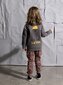Minti Sketched Dinos Trackies - Chocolate