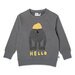 Minti Hello Later Yeti Furry Crew - Dark Grey