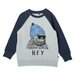 Minti Hey King Kong Furry Crew - Grey Mrl/Dark Blue