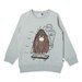 Minti Caveman Skater Furry Crew - Grey Marle