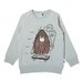 Minti Caveman Skater Furry Crew - Grey Marle