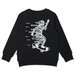 Minti Mummy Skater Furry Crew - Black