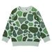 Minti Sneaky Camo Furry Crew - Mint